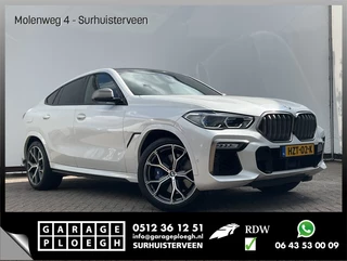 Hoofdafbeelding BMW X6 BMW X6 M50D High Executive M-Sport HUD Trekhaak Harman/Kardon Laser-Led 360Cam 32940KM!
