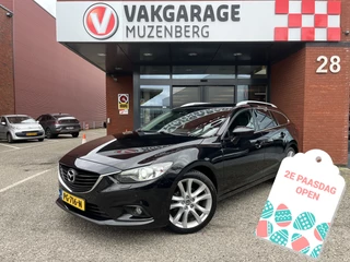 Mazda 6 Sportbreak 2.0 HP GT-M // PREMIUM BOSE AUDIO // MEMORY SEATS // CAMERA // LEDEREN BEKLEDING // CRUISE // TREKHAAK // STOELVERWARMING //
