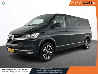 Volkswagen Transporter 2.0 TDI L2H1 Dubbele Cabine Highline Automaat Navigatie Carplay Parkeersensoren Trekhaak Adaptive Cruise control 6-zits