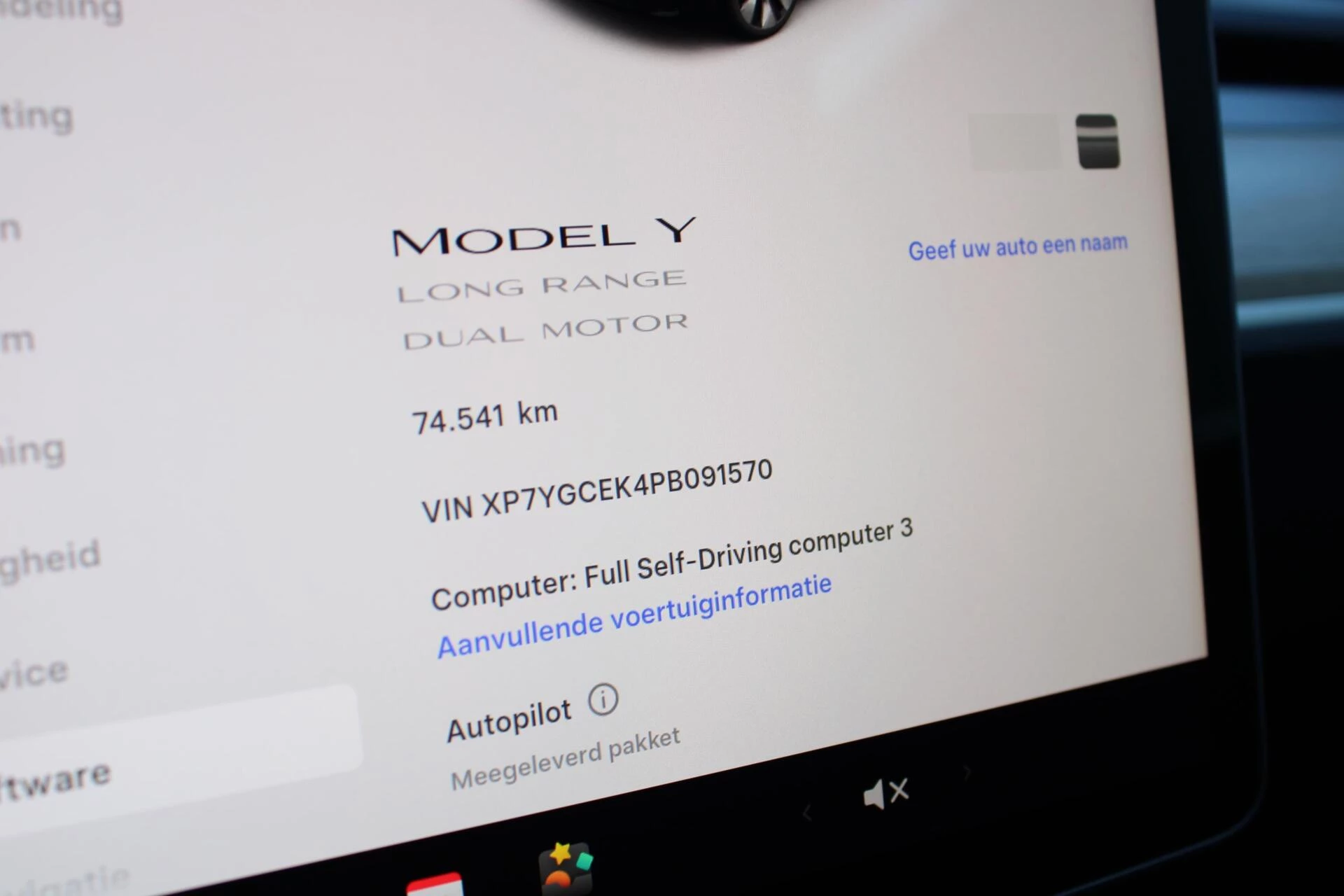 Hoofdafbeelding Tesla Model Y