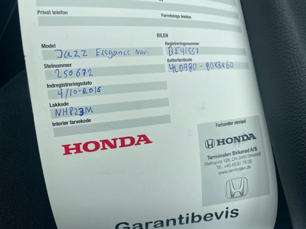 Hoofdafbeelding Honda Jazz