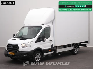 Ford Transit 130pk D'Hollandia Laadklep Zijdeur Bakwagen Camera Airco Cruise Parkeersensoren Euro6 Meubelbak Koffer Airco Cruise control