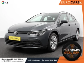Volkswagen Golf Variant 1.5 eTSI 130pk DSG Life  Navigatie Apple Carplay/Android Auto Inklapbare trekhaak Parkeersensoren Adaptive Cruise Control Stoel- en stuurverwarming Climate Control Lichtmetalen Velgen