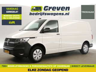 Volkswagen Transporter 2.0 TDI L2H1 Airco Cruise Carplay Trekhaak PDC Navigatie 3 Persoons Elektrpakket