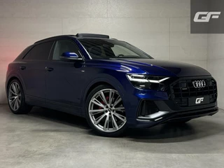 Audi Q8 55 TFSI Quattro S-Line Black Edition Pano B&O 360° Sfeer Luchtv. Trekh.
