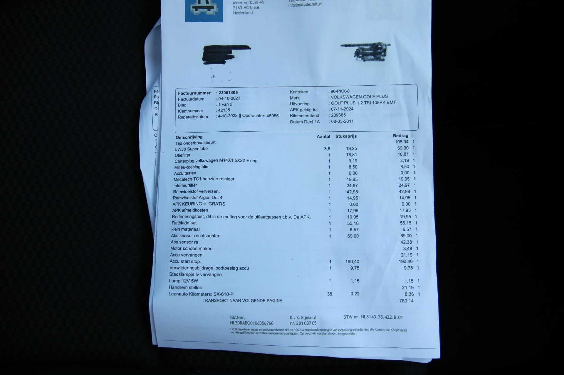 Hoofdafbeelding Volkswagen Golf Plus