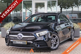 Hoofdafbeelding Mercedes-Benz A-Klasse Mercedes A-Klasse Limousine A 180 AMG-Line 136pk | Camera | Cruise | Climate | Navigatie | LED | Virtual | Stoelverwarming