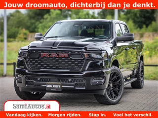 Dodge Ram TradesMan 6 Persoons Uitvoering | 420Pk 636Nm | Pick-Up | Comfortabele Dubbele Cabine met Royale 6 Zitplaatsen | BPM vrij | Nu Leverbaar uit Voorraad | Voorraad Nr 2217- 2911