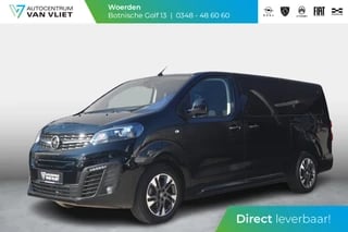 Hoofdafbeelding Opel Vivaro-e Opel Vivaro-e Innovation Dubbele Cabine 75 kWh | 6 zitplaatsen | zeer luxe uitvoering  | trekhaak