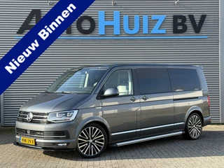 Volkswagen Transporter Multivan 2.0 TDI L2H1 DC 150 PK Highline Leder Elektrische schuifdeuren Trekhaak Camera