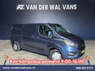 Ford Transit Custom 2.0 TDCI 131pk L2H1 Euro6 Airco | Camera | LED | Cruisecontrol | Verwarmde voorruit Parkeersensoren, Bijrijdersbank, 2800kg trekvermogen