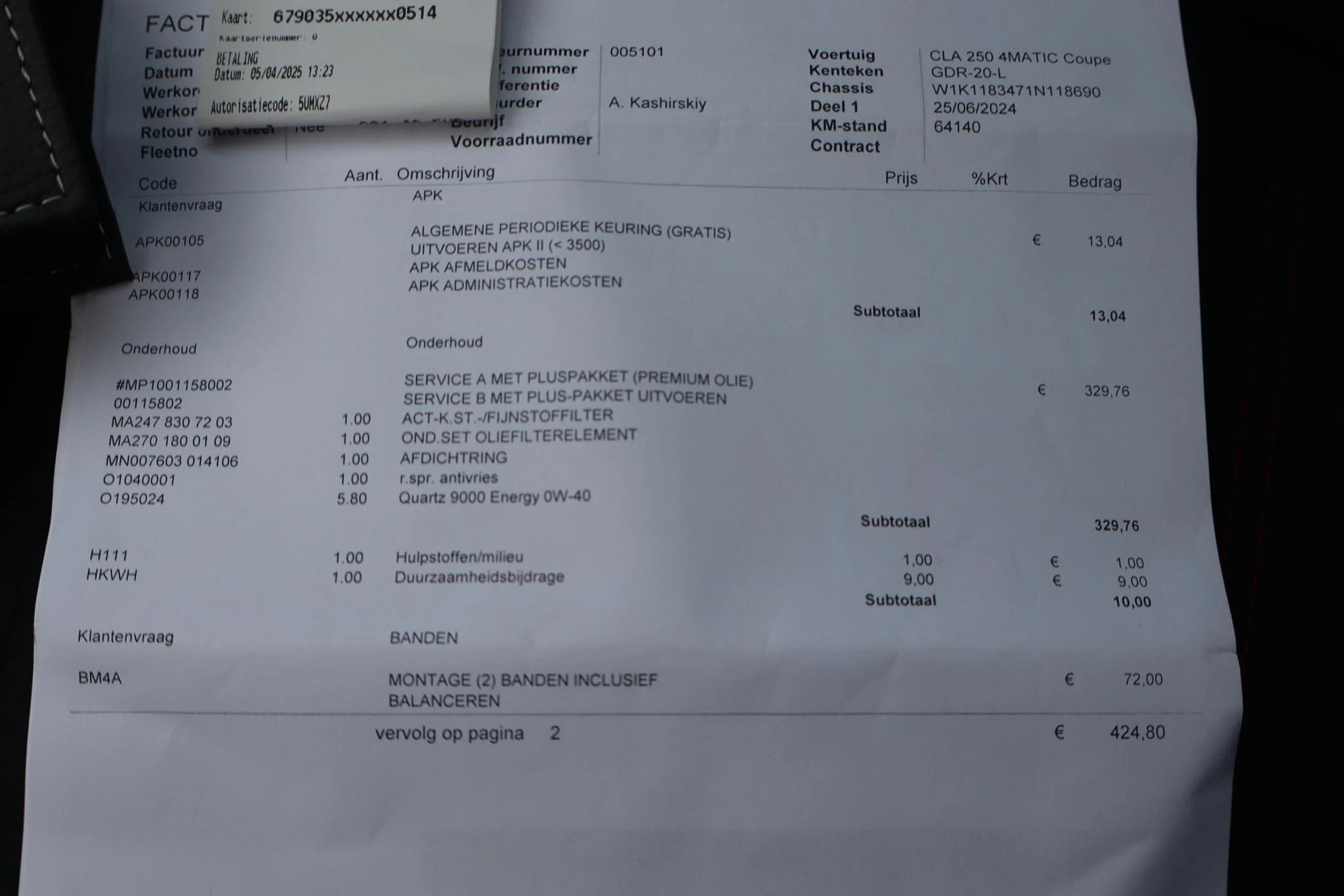 Hoofdafbeelding Mercedes-Benz CLA