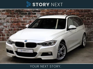 BMW 3 Serie Touring 316i High Executive M Sport Pakket Automaat / Navigatie Professional / Leder Merino / Stoelverwarming / 18 Inch / Xenon / Shadow Line / Parkeersensoren / Climate Control / Lichtpakket / Bluetooth / Trekhaak / Extra Getint Glas