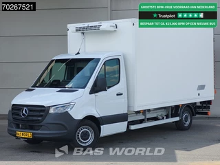 Mercedes Sprinter 317 CDI Koelwagen Vriezer Laadklep Thermo King V-200 MAX 230V Stekker LED Airco 10inch MBUX CarPlay Euro6 Koel Koeler Kühl Kühler Vries Vriezer Kühlwagen Kühlkoffer Frigo Euro6 17m3 Airco Cruise control