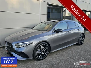 Hoofdafbeelding Mercedes-Benz A-Klasse Mercedes A-klasse 180 AMG Facelift Panorama/Burmester/Sfeer