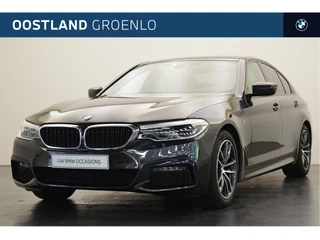 Hoofdafbeelding BMW 5 Serie BMW 5 Serie 520i High Executive M Sport Automaat / Schuif-kanteldak / Adaptieve LED / Head-Up / Comfort Access / Gesture Control / Stuurverwarming