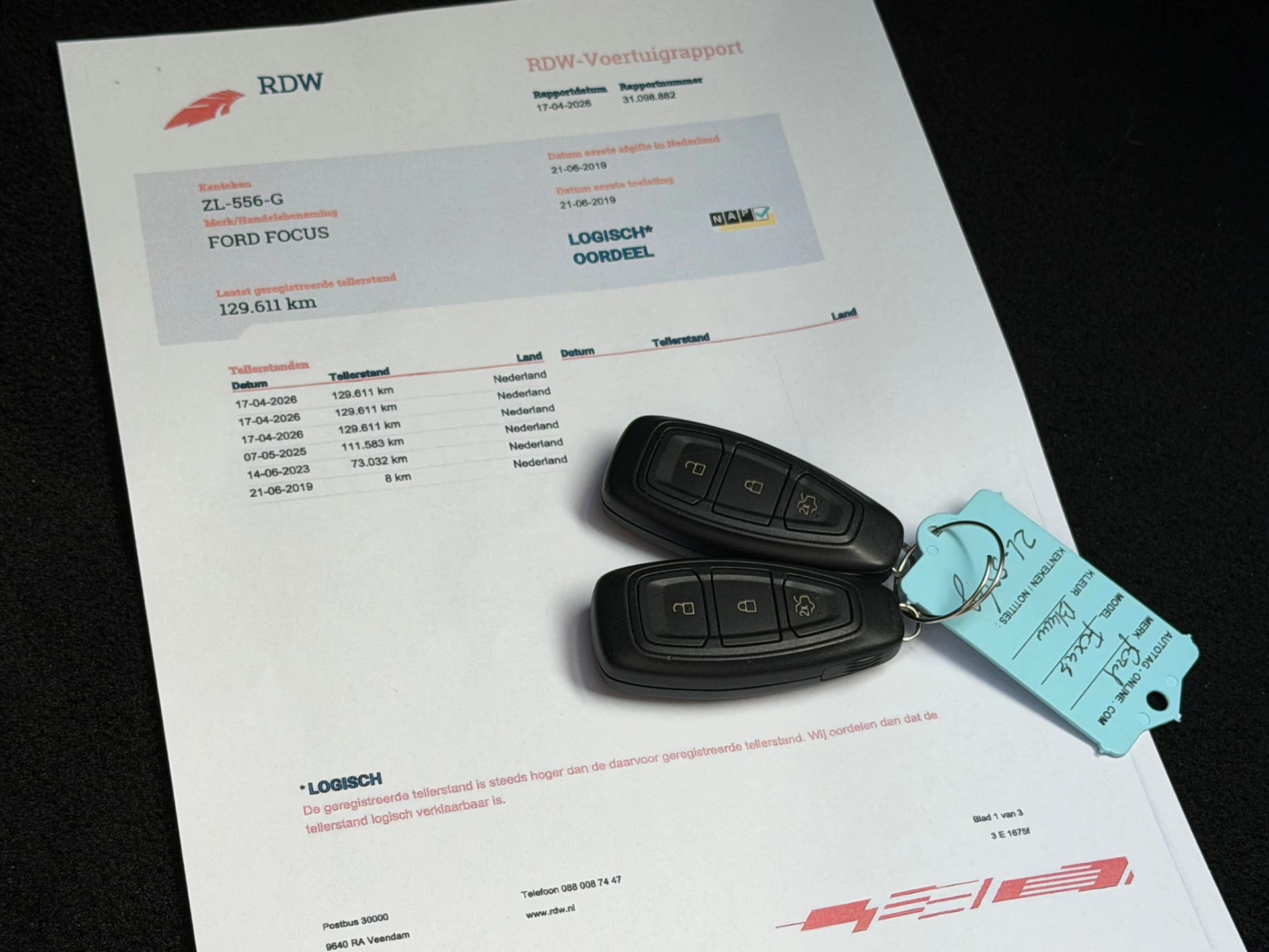 Hoofdafbeelding Ford Focus