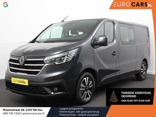 Renault Trafic 2.0 Blue dC1 150 Automaat L2H1 Extra DubbelCabine | Navigatie | Apple Carplay/Android Auto | Airco | Lichtmetalen velgen | Betimmering | Trekhaak | Camera | Parkeer sensoren | Dab