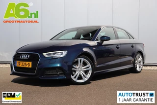 Audi A3 Limousine 35 TFSI CoD Sport S Line Edition Automaat Half Leder 18 inch LMV Navigatie LED Stoelverwarming Clima Cruise Parkeersensor