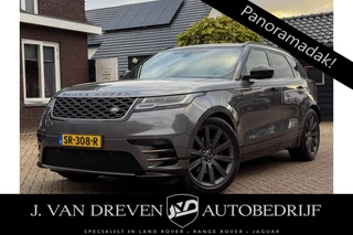 Hoofdafbeelding Land Rover Range Rover Velar Land Rover Range Rover Velar 3.0 V6 AWD HSE R-dynamic - Airco, Elek. verst. stoelen, Stuur- stoelverwarming, Pano, Cruise!