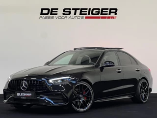 Mercedes-Benz C-klasse 300 e AMG C63 Pano Distronic Burmester Memory Sfeer 360 Camera