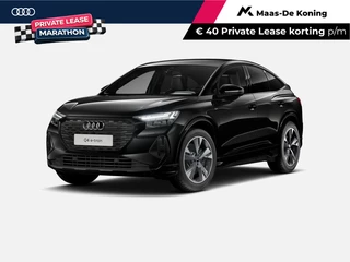 Hoofdafbeelding Audi Q4 Sportback e-tron Audi Q4 Sportback e-tron 45 quattro S Edition Competition 286 PK · Assistentiepakket plus · Comfortpakket · Lichtpakket plus ambient light