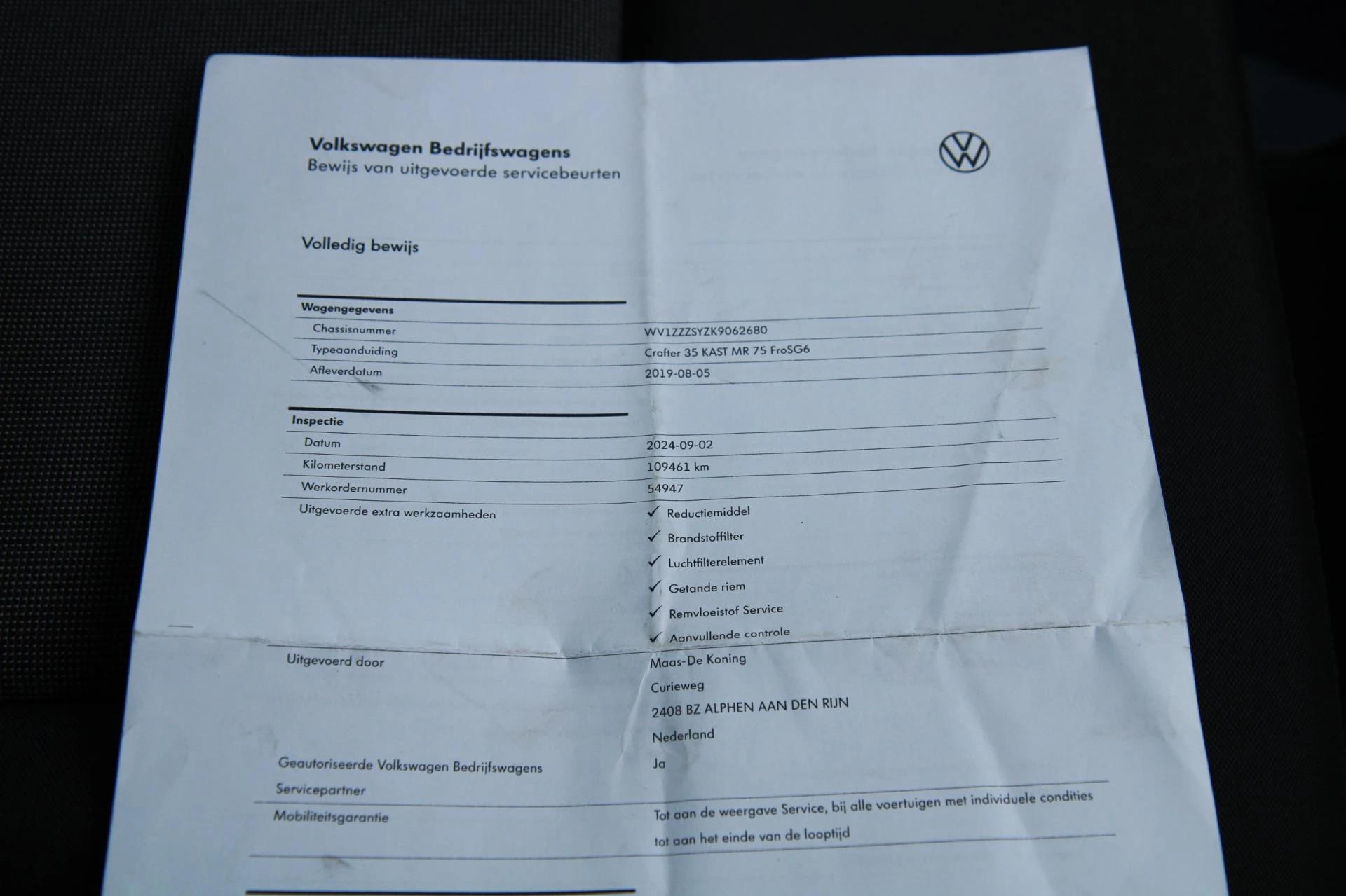Hoofdafbeelding Volkswagen Crafter