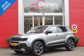 Jeep Avenger 1.2 110PK e-Hybrid SUMMIT | STOEL/VOORRUIT VERWARMING | DRAADLOZE APPLE CARPLAY/ANDROID AUTO | NAVIGATIE | ACHETRUITRIJ CAMERA | KEYLESS ENTRY/START | PARKEERSENSOREN VOOR EN ACHTER | ELEKTRISCH BEDIENBARE ACHTERKLEP | VERWARMBARE VOORRUIT/VOORSTOELEN | 18" LICHTMETALEN VELGEN | ADAPTIVE CRUISE CONTROL | DODEHOEK DETECTIE | JBL AUDIO SYSTEM |