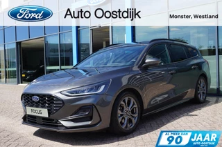 Ford Focus Wagon 1.0 EcoBoost Hybrid ST Line 125PK Sync4 Groot Scherm Adaptieve Cruise Winterpack Blind Spot Camera Navi Full-Led *Compleet*