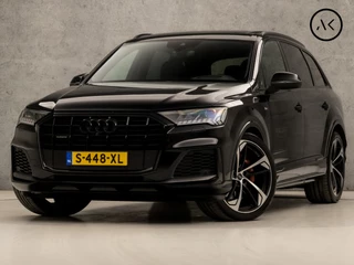 Hoofdafbeelding Audi Q7 Audi Q7 55 TFSI quattro S-Line Sport 7 Persoons 340Pk Automaat (PANORAMADAK, MATRIX LED, LUCHTVERING, HEAD-UP DISPLAY, BANG&OLUFSEN, TREKHAAK, MEMORY SEATS, APPLE CARPLAY, NIEUWSTAAT)