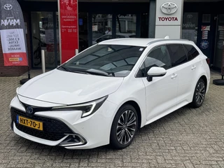 Toyota Corolla Touring Sports 1.8 Hybrid FIRST EDITION STOEL/STUURVERW NAVI PARK-SENSOREN KEYLESS 17'' LM-VELGEN LED CLIMA APPLE/ANDROID AD-CRUISE