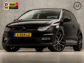 Volkswagen Polo 1.8 TSI GTI 192Pk (APPLE CARPLAY, NAVIGATIE, CLIMATE, STOELVERWARMING, SPORTSTOELEN, PARKEERSENSOREN, CRUISE, GETINT GLAS, LM VELGEN, NIEUWE APK, NIEUWSTAAT)