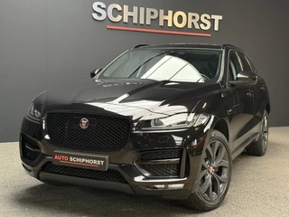 Hoofdafbeelding Jaguar F-PACE Jaguar F-PACE 2.5t AWD Sport 250pk elec stoelen garantie camera