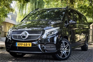 Hoofdafbeelding Mercedes-Benz V-Klasse Mercedes-Benz V-Klasse 300d 4-MATIC Extra Lang L3 DC AMG Line Edition Luchtvering Stoelventilatie Burmester Elektrische Deuren