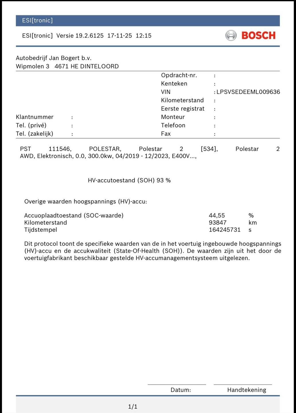 Hoofdafbeelding Polestar 2