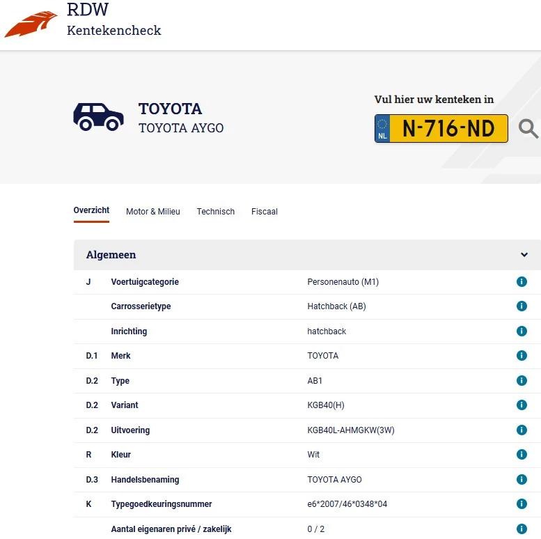 Hoofdafbeelding Toyota Aygo