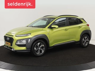 Hoofdafbeelding Hyundai Kona Hyundai Kona 1.6 GDI HEV Fashion | Trekhaak | Adaptive cruise |  Krell Audio | Head-Up | Camera | Carplay | Keyless | Navigatie | Climate control