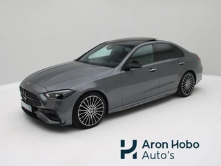 Mercedes-Benz C-klasse 300 AMG Pano, Distronic, Memory, Head-Up, Burmester, Trekhaak
