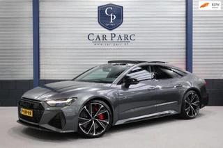 Audi RS7 Sportback 4.0 TFSI quattro 600+PK BTW/KERAMISCH/4-WIEL.B/3D B&O/VIRTUAL/SFEER/PANO/22"LMV/360/LINE/ACC/12 MDN GARANTIE!