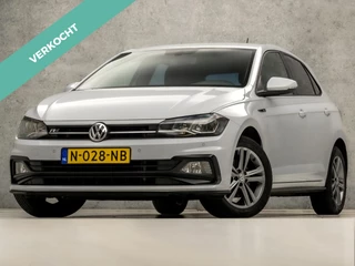 Volkswagen Polo 1.0 TSI R-Line Sport Automaat (2X R-LINE, VIRTUAL COCKPIT, APPLE CARPLAY, CLIMATE, ALCANTARA, ZWART HEMEL, ADAPTIVE CRUISE, GETINT GLAS, PARKEERSENSOREN, NIEUWE APK, NIEUWSTAAT)