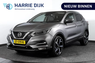 Nissan QASHQAI 1.3 DIG-T 160 PK Tekna Orig. NL | Pano | Trekhaak | Cruise | Stoelverwarming | 360 Camera | NAV+App.Connect | Auto.Airco | LM 19" |