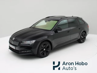 Hoofdafbeelding Škoda Superb Skoda Superb Combi 1.4 TSI iV Sportline Pano, Stoelventilatie, Memory, Trekhaak