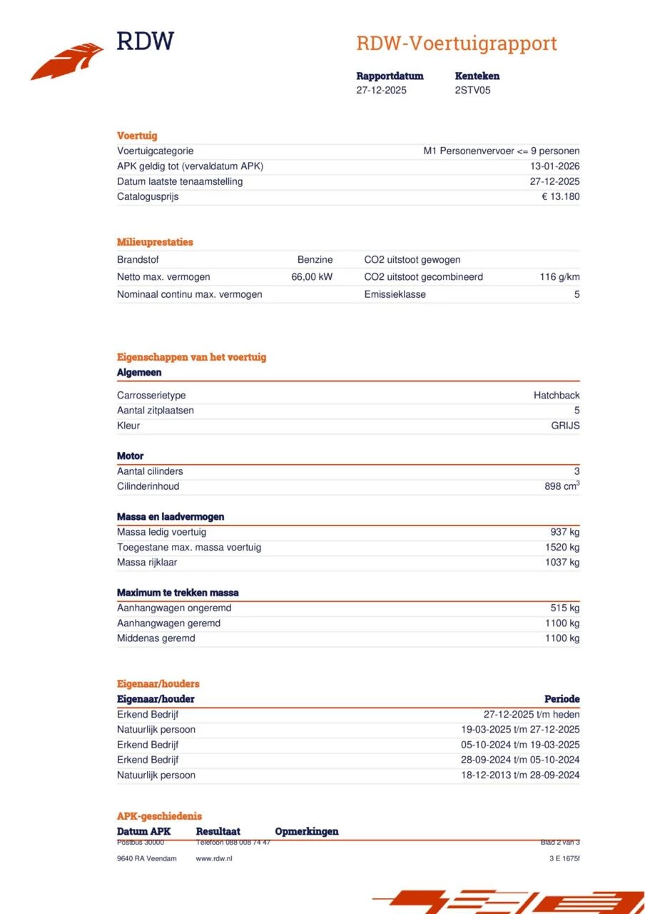 Hoofdafbeelding Dacia Sandero