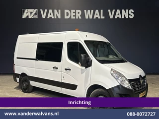 Renault Master 2.3 dCi 136pk L2H2 inrichting Airco | Camera | Apple Carplay | Omvormer Chauffeursstoel, 2500kg Trekhaak, Android Auto, Cruisecontrol