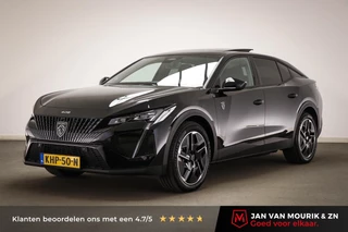 Hoofdafbeelding Peugeot 408 Peugeot e-408 GT 58 kWh | NIEUW | PANORAMADAK | STUURVERWARMING | MASSAGE | DAB | APPLE | 360 CAMERA