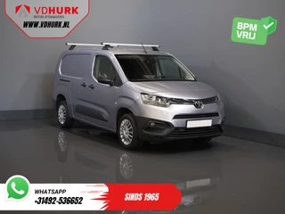 Toyota ProAce CITY 1.2 Turbo 130 pk Benzine Aut. BPM VRIJ! 3Pers./ Carplay/ Camera/ Cruise/ PDC/ Trekhaak