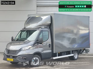 Iveco Daily 35C18 3.0L Automaat 180PK 1000KG Laadklep Zijdeur 2025-Model Bakwagen Dubbellucht ACC LED Navi Airco D'Hollandia 3,5t Trekgewicht Euro6 Meubelbak Koffer Bakwagen m3 Airco