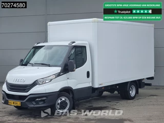 Iveco Daily 35C16 Automaat Laadklep Bakwagen Airco Camera Dubbellucht Meubelbak Koffer 19m3 Airco