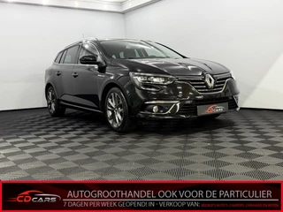 Renault Mégane Estate 1.2 TCe Série Signature Exclusiv Leder, Camera, Navi, Bose geluidsysteem, Keyless start, Cruise control, Lichtmetalen velgen, Stoelverwarming