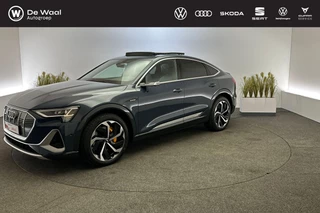 Audi e-tron Sportback 55 408pk quattro S edition 95 kWh | 8% Bijtelling | S line, Luchtvering, 360 Graden Camera, Panoramadak |